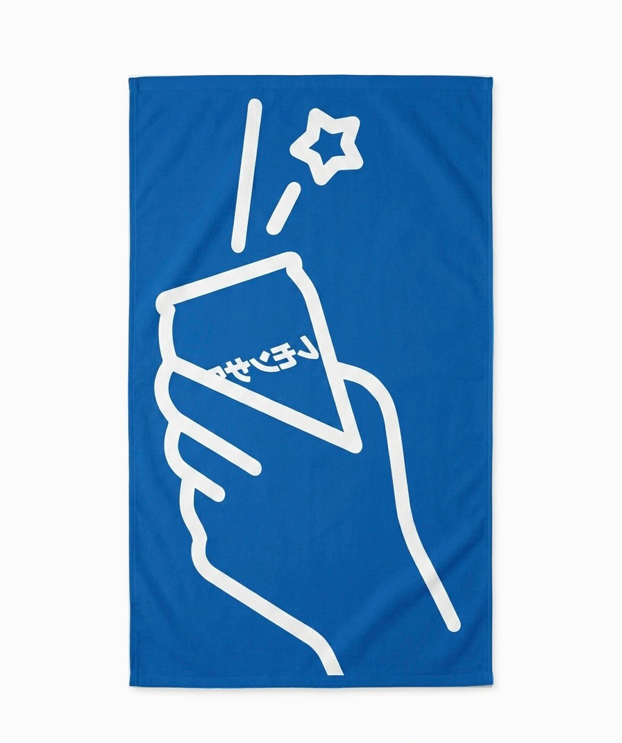 TOMODACHI LEMON SOUR レモンサワー BEACH TOWEL-thumbmail-2