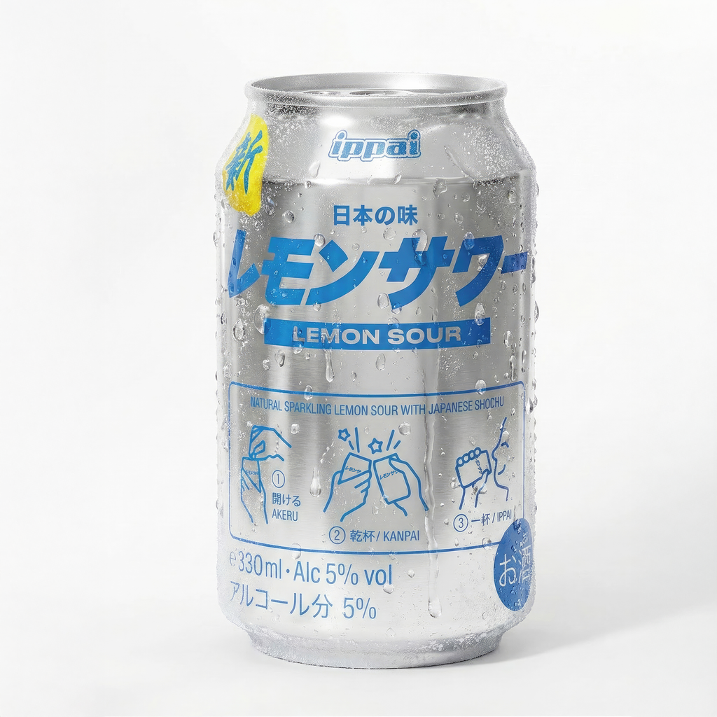 IPPAI Lemon Sour レモンサワー (1x330ml) CAN