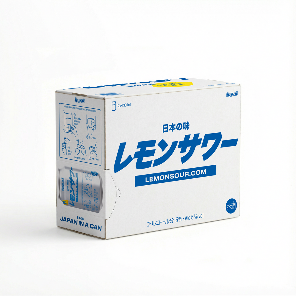 IPPAI Lemon Sour レモンサワー (12×330ml) ICONIC 12 PACK